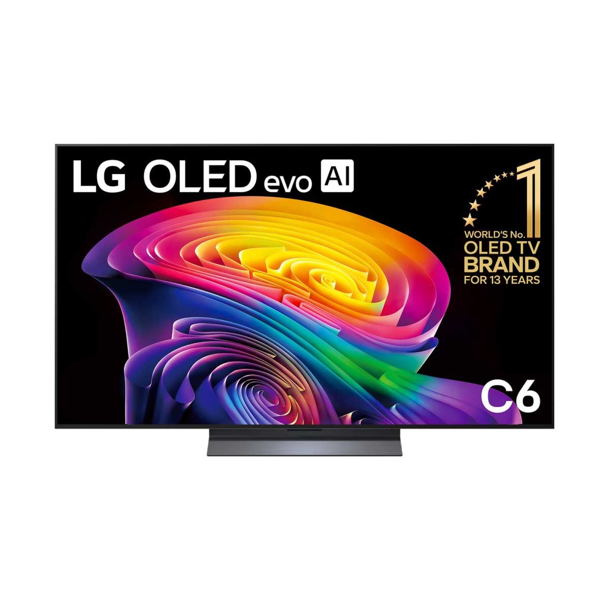 LG OLED TV EVO AI 4K Smart TV รุ่น OLED55C6PSA Smart TV ขนาด 55 นิ้ว