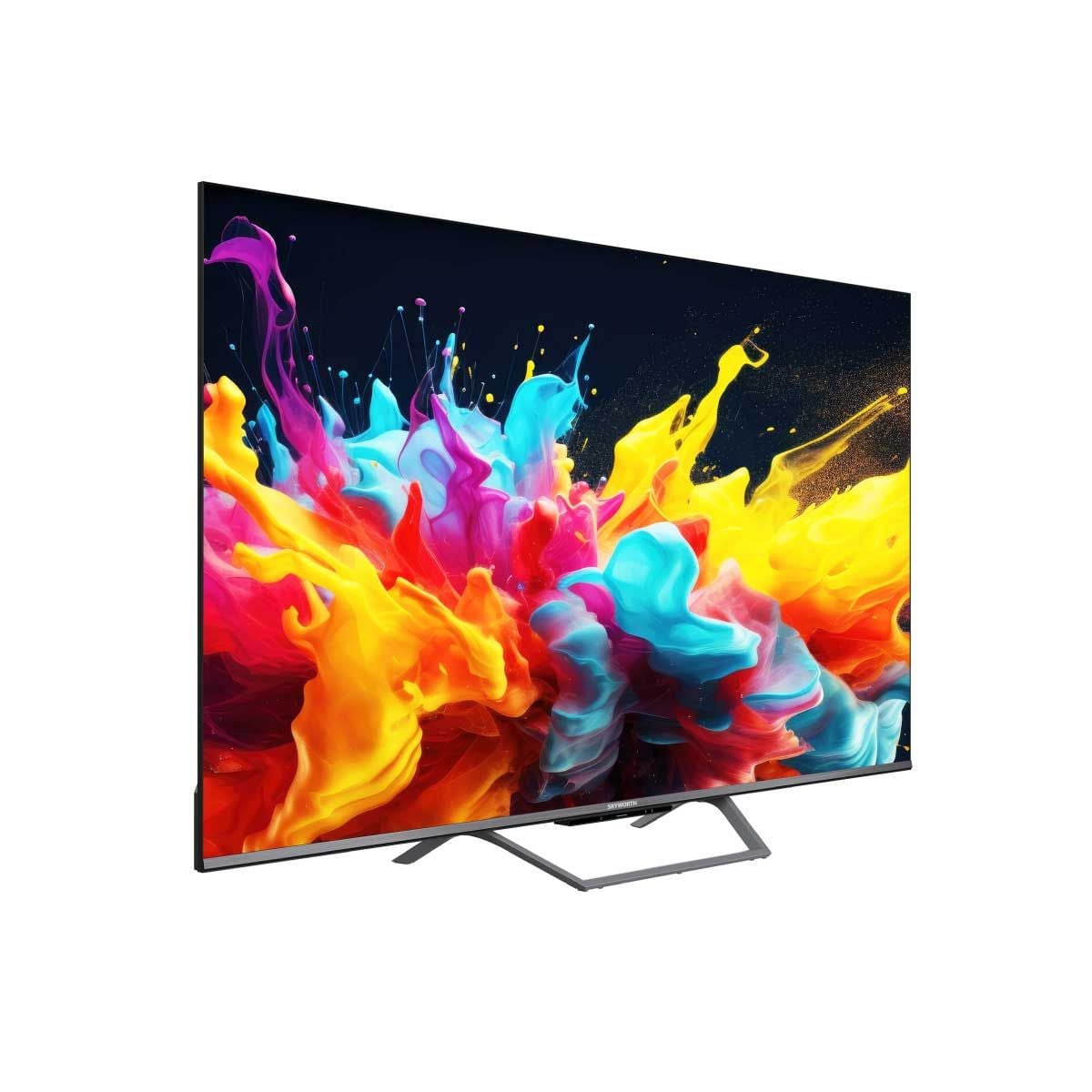 SKYWORTH QLED Google TV  4K รุ่น 55SUE8100  Matte Screen สมาร์ททีวี 55 นิ้ว