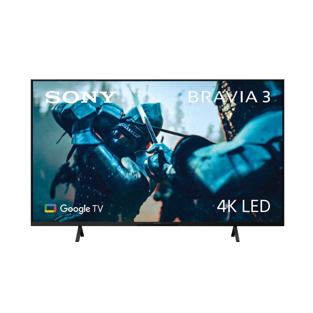 SONY QLED BRAVIA 3 Class 4K GOOGLE TV  รุ่น K-43S30 สมาร์ททีวีขนาด 43 นิ้ว
