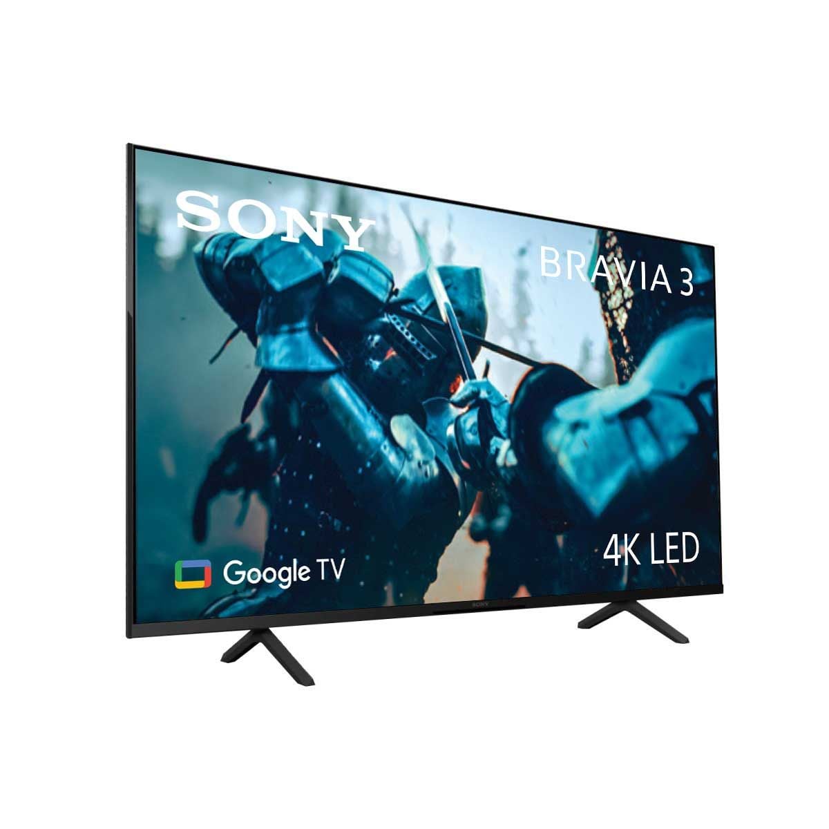 SONY QLED BRAVIA 3 Class 4K GOOGLE TV  รุ่น K-43S30 สมาร์ททีวีขนาด 43 นิ้ว