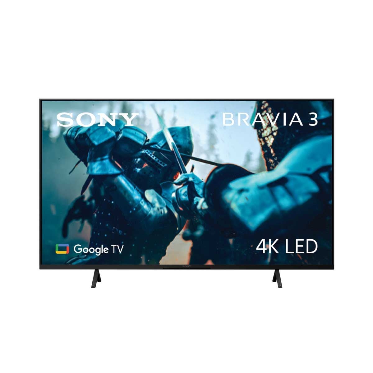 SONY QLED BRAVIA 3 Class 4K GOOGLE TV  รุ่น K-50S30 สมาร์ททีวีขนาด 50 นิ้ว