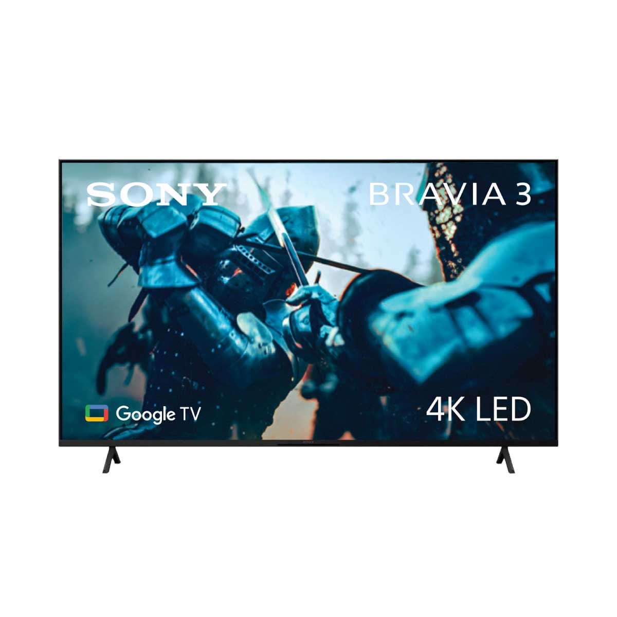 SONY QLED BRAVIA 3 Class 4K GOOGLE TV  รุ่น K-55S30 สมาร์ททีวีขนาด 55 นิ้ว