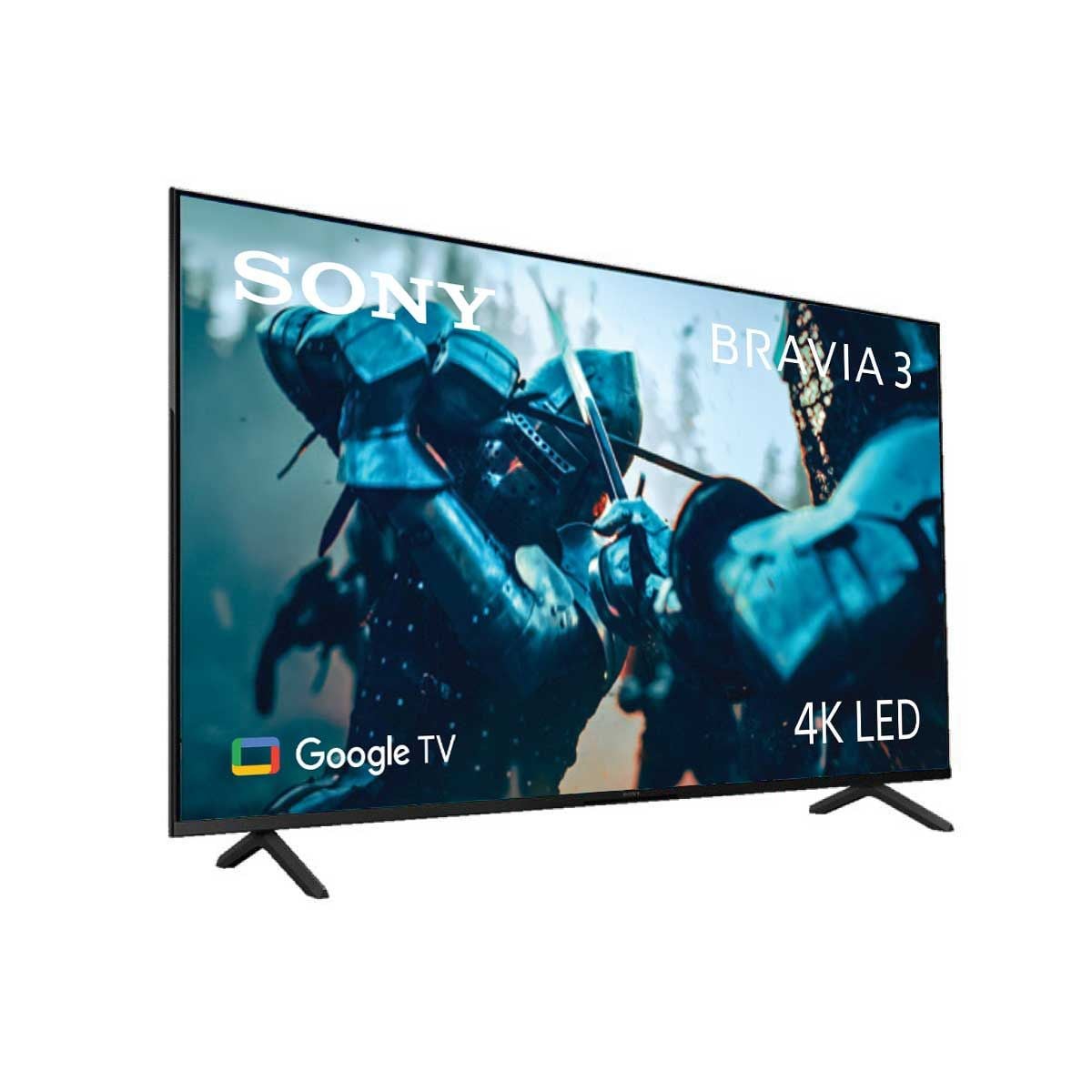 SONY QLED BRAVIA 3 Class 4K GOOGLE TV  รุ่น K-55S30 สมาร์ททีวีขนาด 55 นิ้ว