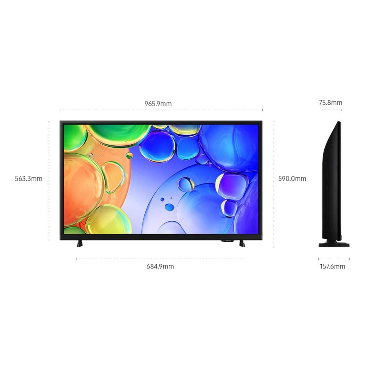 SAMSUNG QLED TV Full HD Smart TV รุ่น QA43Q5FAKXXT  Smart TV ขนาด 43 นิ้ว