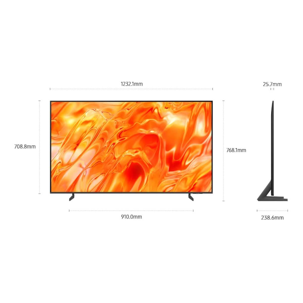 SAMSUNG Mini LED TV 4K AI Smart TV  รุ่น QA55QN70HAKXXT Smart TV ขนาด 55 นิ้ว