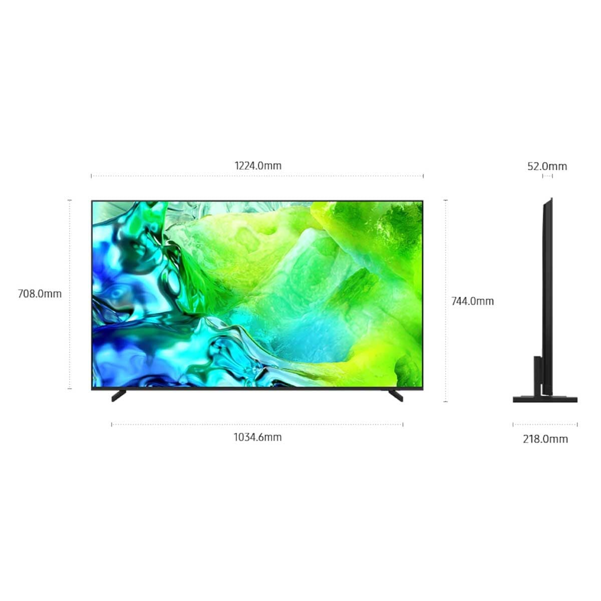 SAMSUNG Mini LED TV 4K Vision AI Smart TV รุ่น QA55QN80HAKXXT Smart TV ขนาด 55 นิ้ว