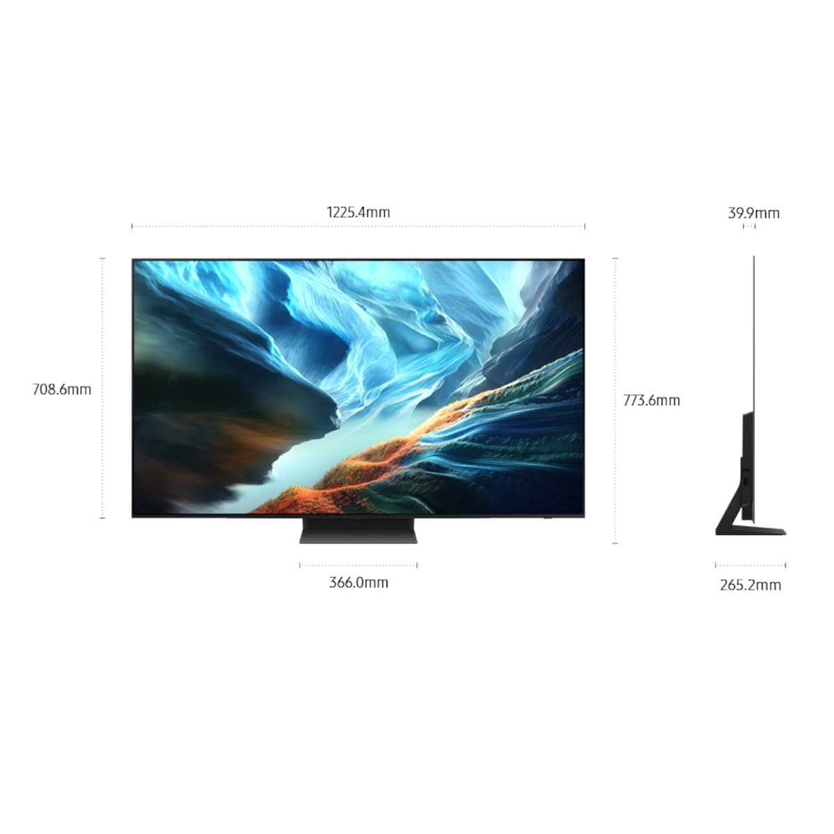 SAMSUNG OLED TV 4K Vision AI Smart TV รุ่น QA55S90HAKXXT Smart TV ขนาด 55 นิ้ว
