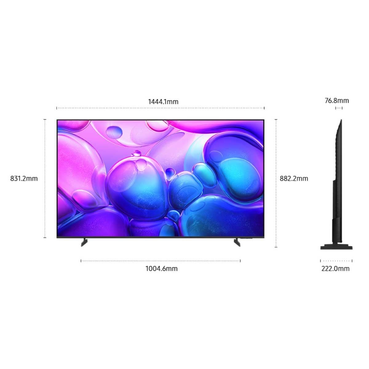 SAMSUNG QLED TV 4K VISION AI Quantum Dot รุ่น QA65Q6FAAXXT Smart TV ขนาด 65 นิ้ว