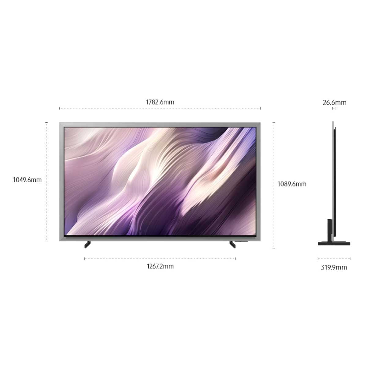 SAMSUNG OLED TV HDR 4K AI Upscaling Pro 165Hz รุ่น QA77S95HAEXXT Vision AI Smart TV  ขนาด 77 นิ้ว