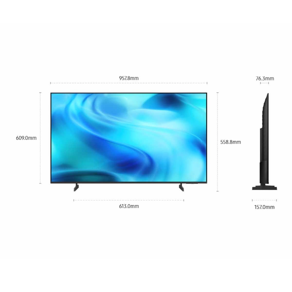 SAMSUNG LED UHD 4K Crystal AI Smart TV รุ่น UA43U8500HKXXT Smart TV ขนาด 43 นิ้ว