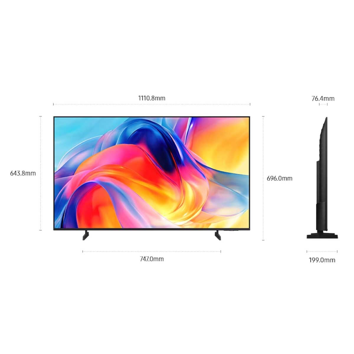 SAMSUNG Mini LED TV 4K  AI Smart TV รุ่น UA50M77HAKXXT Smart TV ขนาด 50 นิ้ว