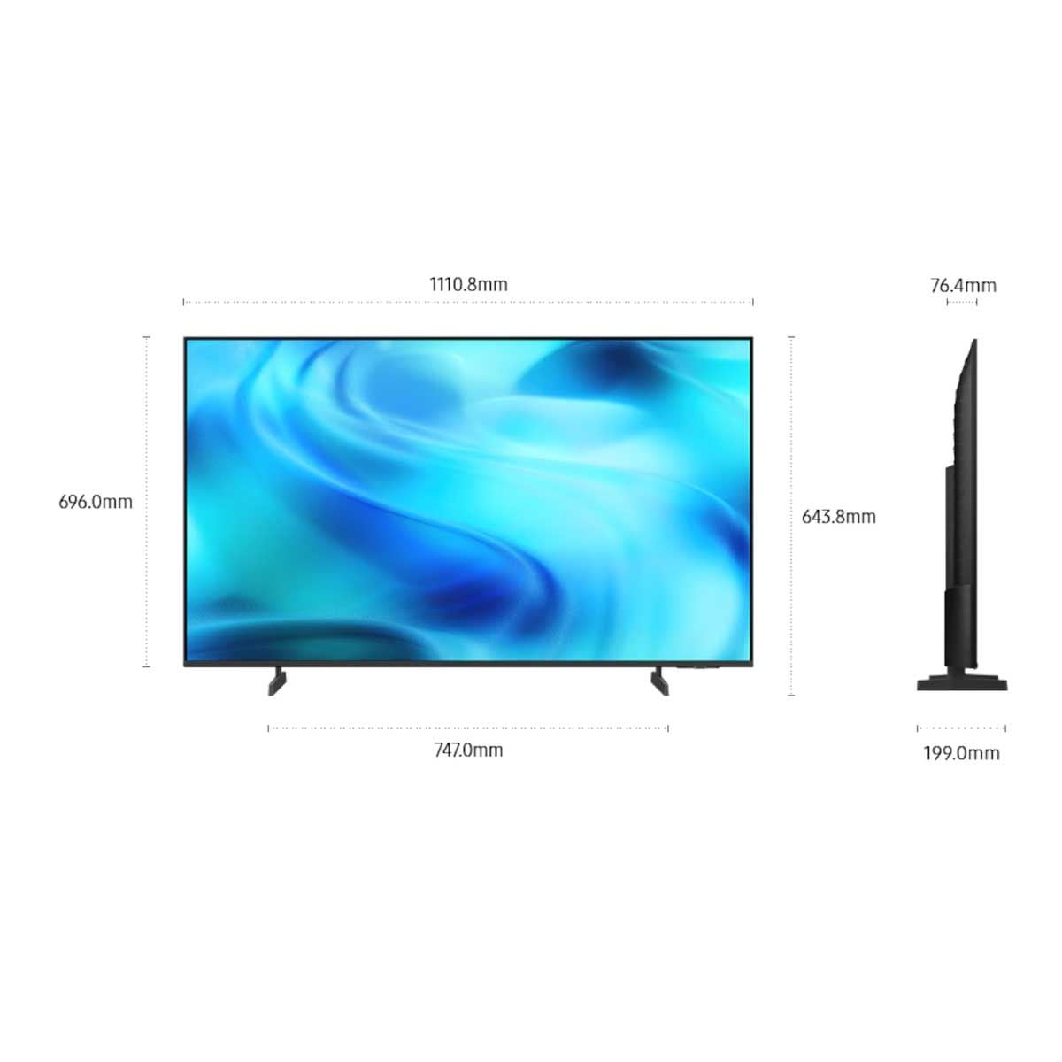 SAMSUNG LED UHD 4K Crystal AI Smart TV รุ่น UA50U8500HKXXT Smart TV ขนาด 50 นิ้ว
