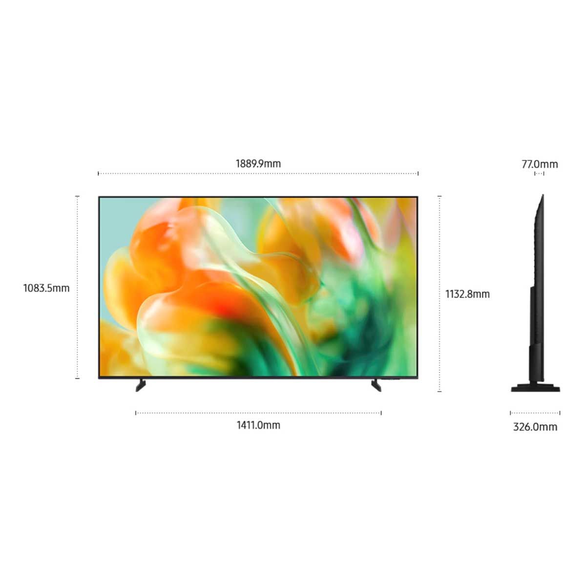 SAMSUNG Mini LED TV Quantum Dot 144z รุ่น UA85M80HAKXXT Vision AI Smart TV  ขนาด 85 นิ้ว