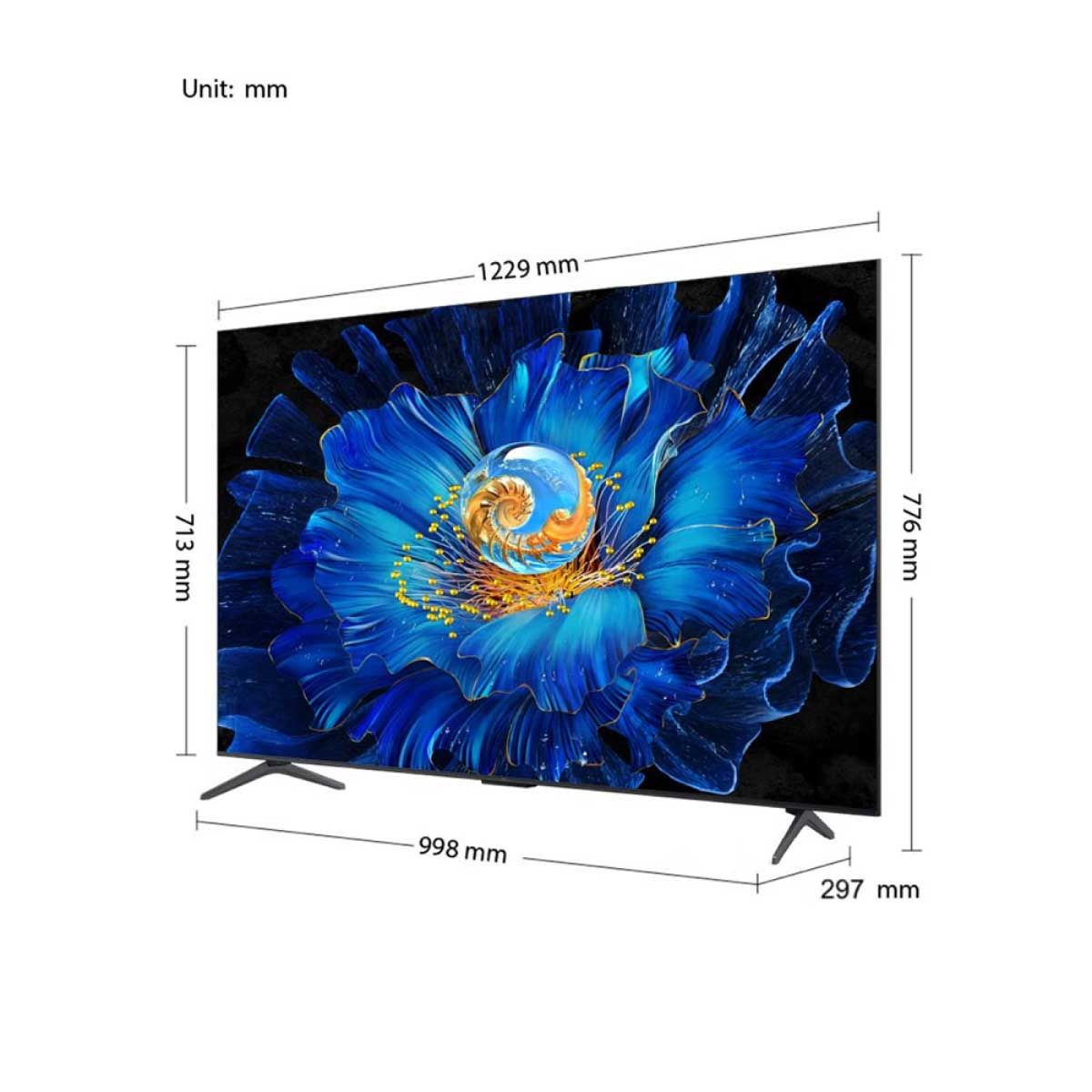 TCL Premium QD-Mini LED TV Google 4K รุ่น 55C6KS  Smart TV  ขนาด 55 นิ้ว