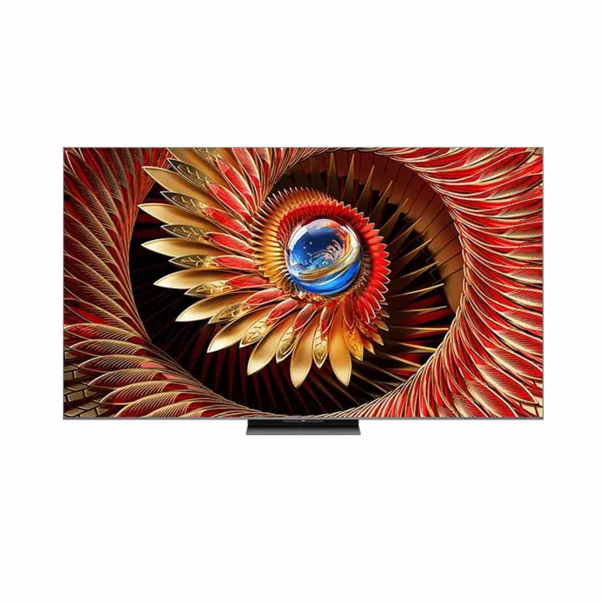 TCL Premium QD-MiniLED GOOGLE TV 4K Ultimate AI รุ่น 75C8K สมาร์ททีวี 75 นิ้ว