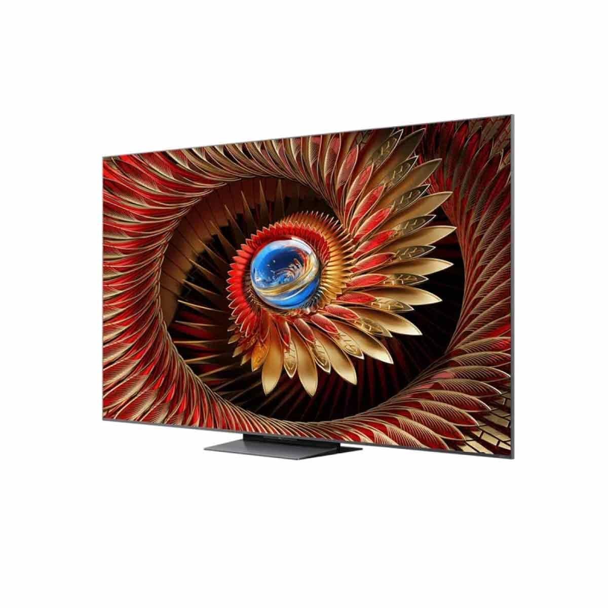 TCL Premium QD-MiniLED GOOGLE TV 4K Ultimate AI รุ่น 75C8K สมาร์ททีวี 75 นิ้ว