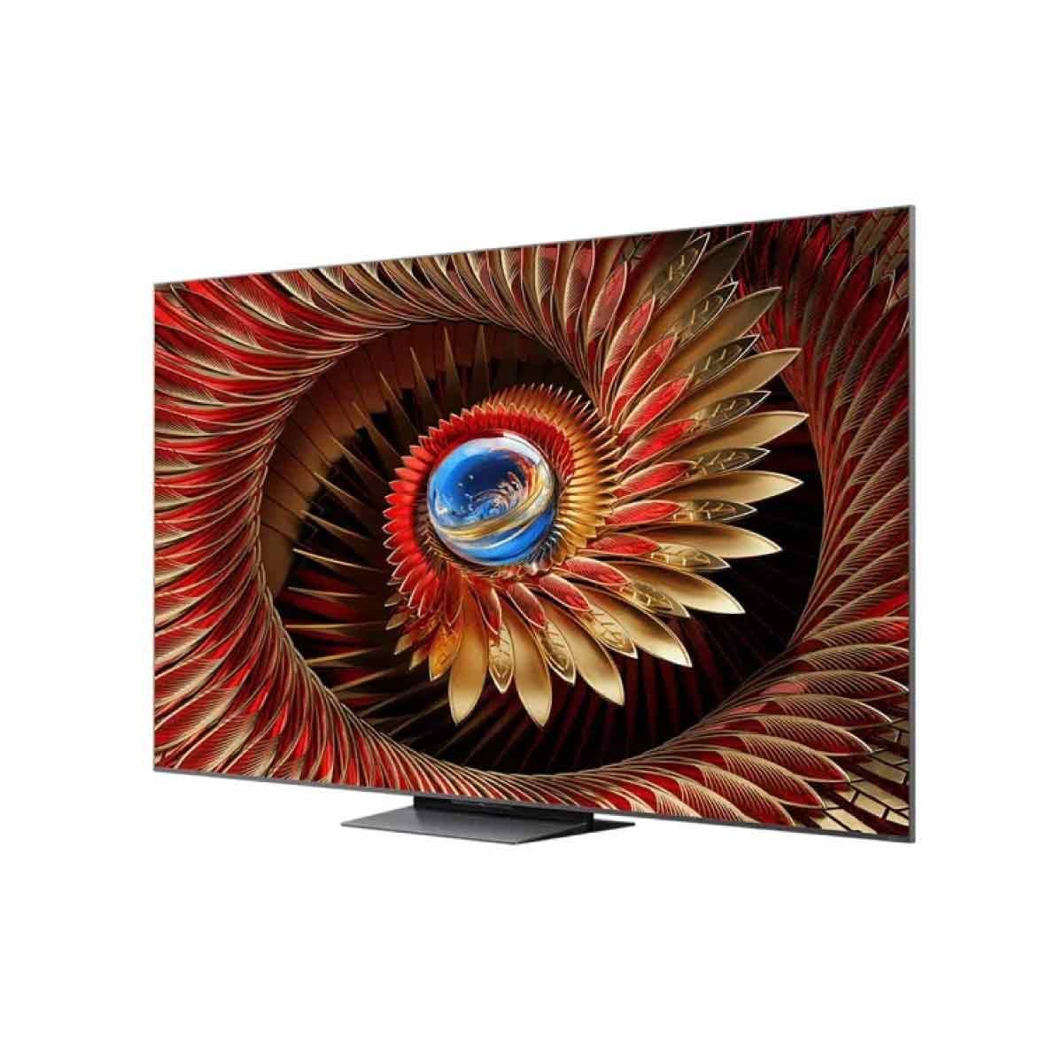 TCL Premium QD-Mini LED GOOGLE TV 4K Ultimate AI รุ่น 85C8K สมาร์ททีวี 85 นิ้ว