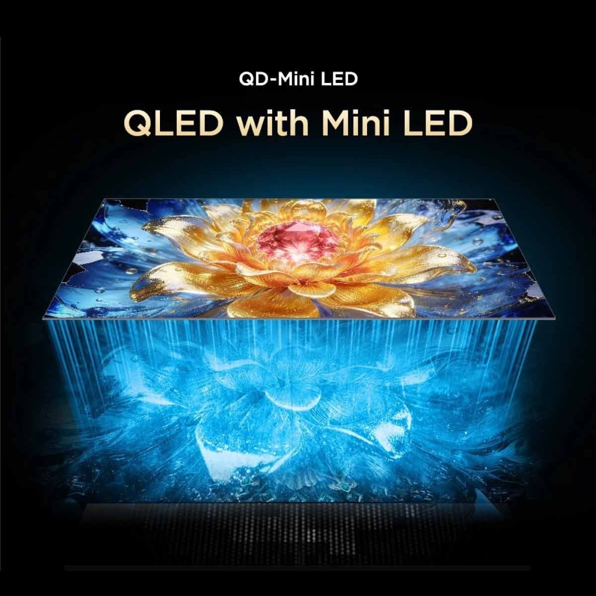 TCL Mini LED TV 4K Google TV AI 4K รุ่น 98T8D Smart TV ขนาด 98 นิ้ว