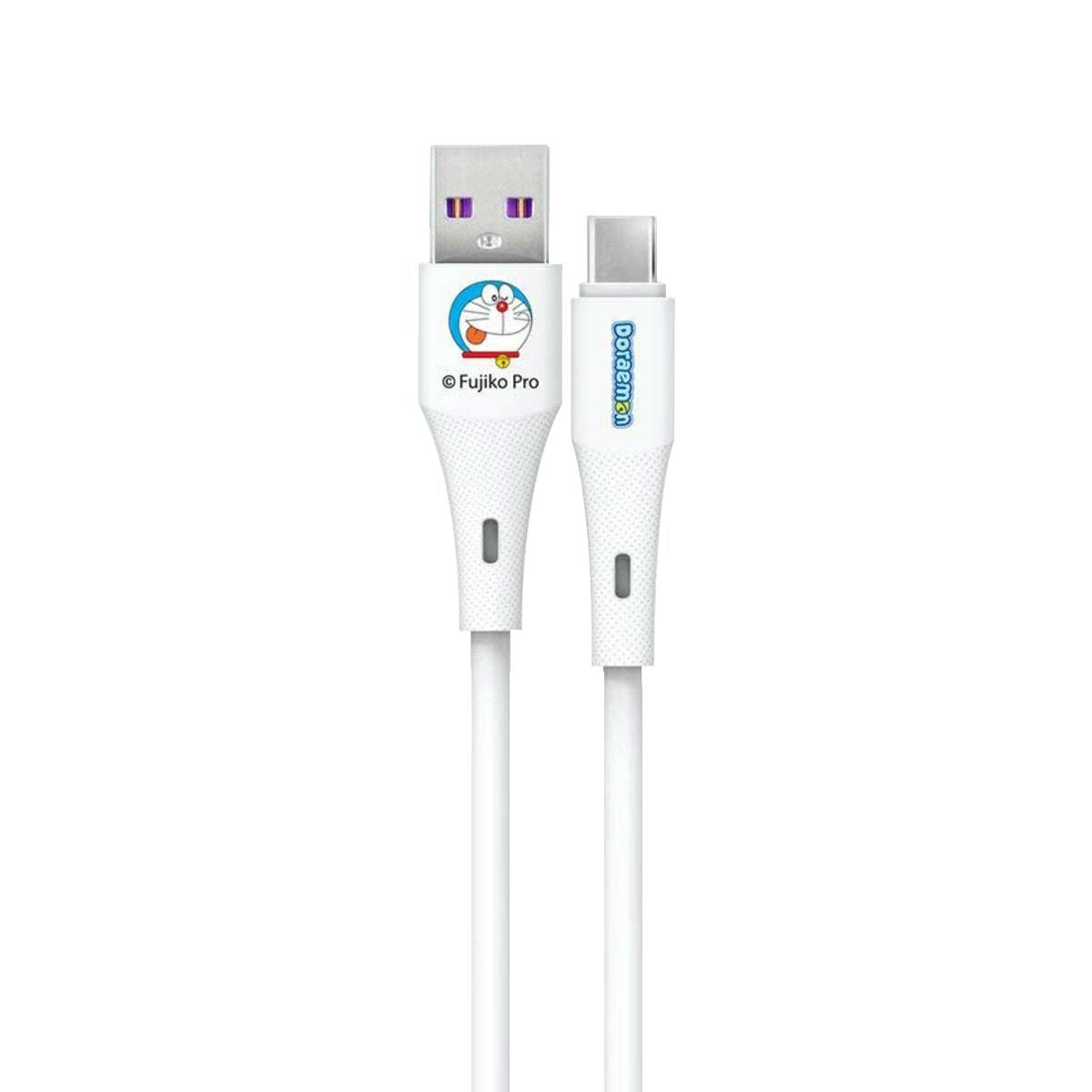 Asaki สายชาร์จและซิงค์ข้อมูล โดราเอมอนType-C 5A 100W สีขาว รุ่นA-DMC8019