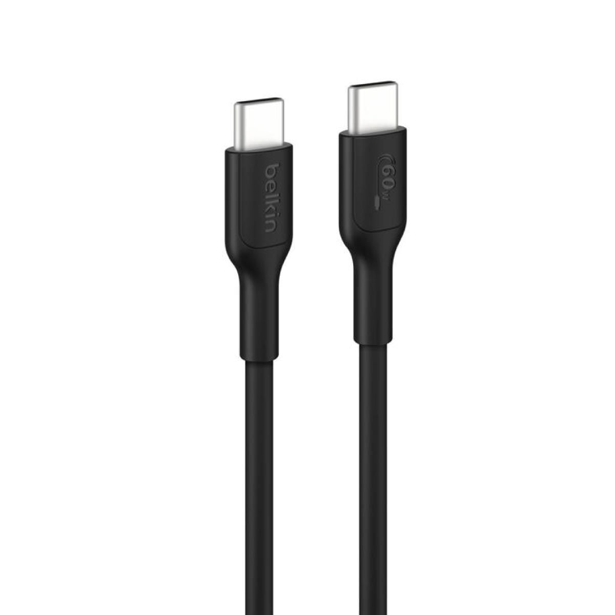 Belkin Charger Cable (สายชาร์จ) BoostCharge USB-C to USB-C 60W (1M) - สีดำ