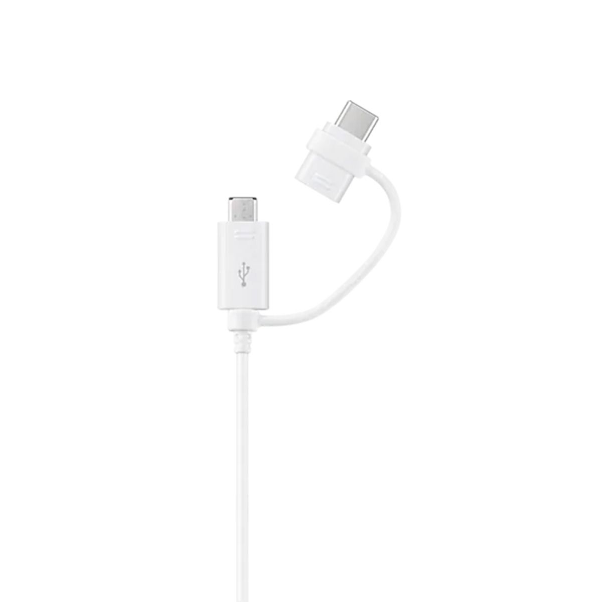 Samsung USB Combo Cable Type-C & Micro USB (EP-DG930DWEGWW) - White