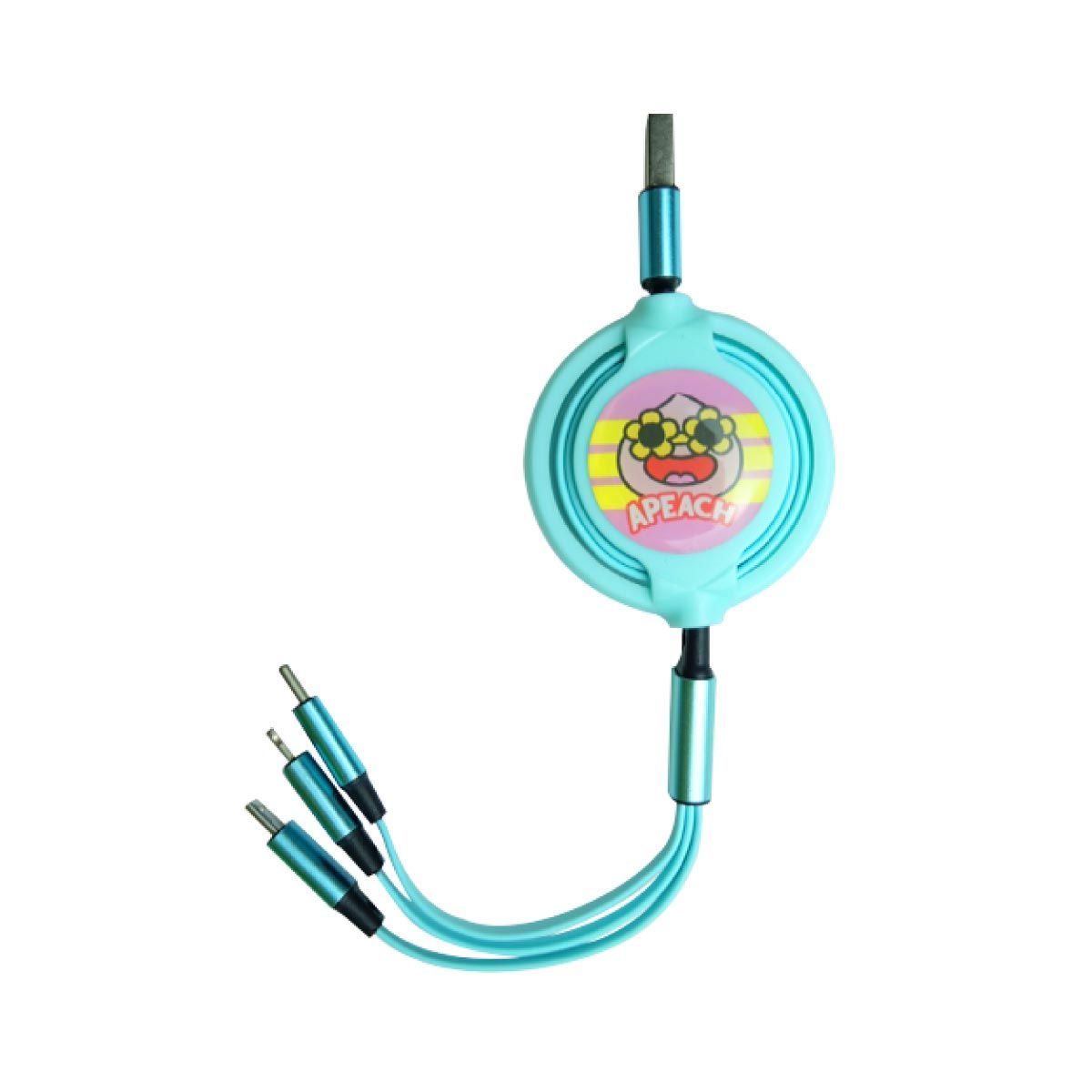 YOOBAO สายชาร์จ 3 in 1 Cable Type-C / Micro / Lightning รุ่น YB31 (Blue)