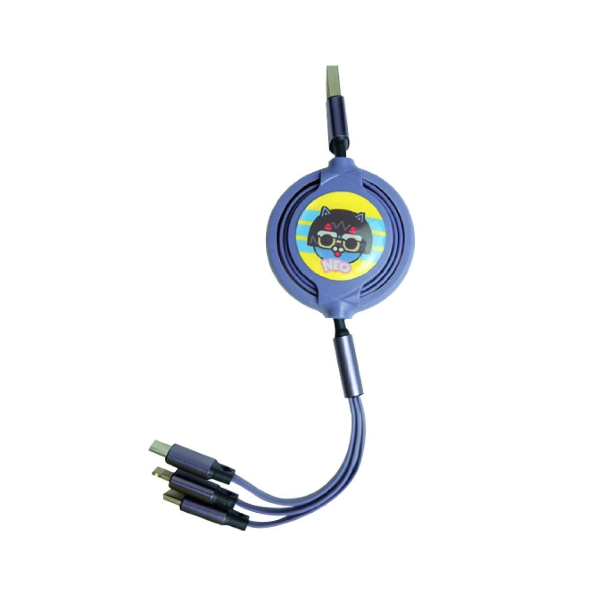 YOOBAO สายชาร์จ 3 in 1 Cable Type-C / Micro / Lightning รุ่น YB31 (Purple)