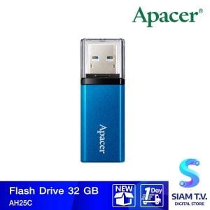 FLASH DRIVE 32 GB (แฟลชไดร์ฟ) APACER AH25C (BLUE)