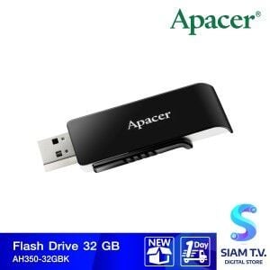 FLASH DRIVE 32 GB (แฟลชไดร์ฟ) APACER AH350 (BLACK)