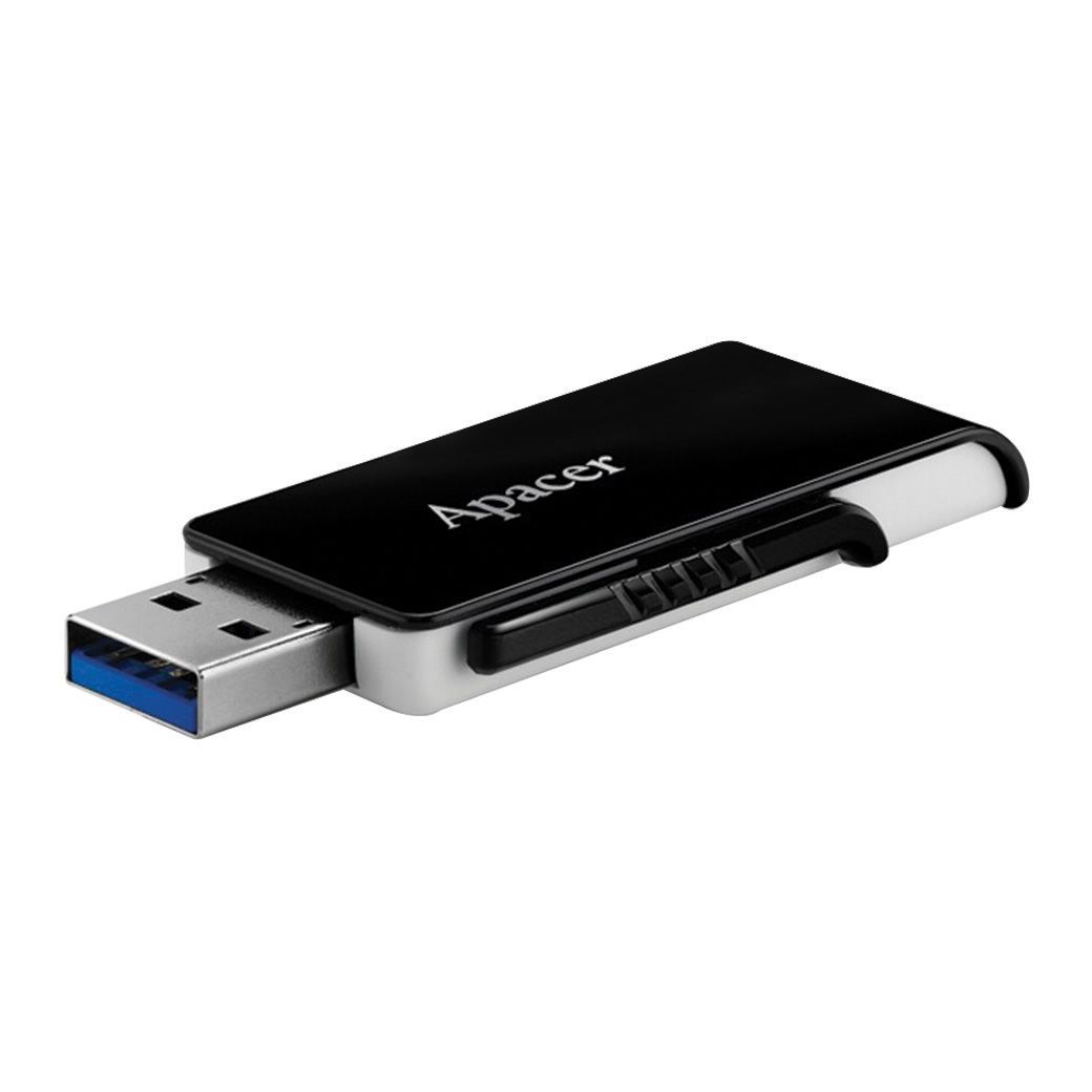 FLASH DRIVE 32 GB (แฟลชไดร์ฟ) APACER AH350 (BLACK)