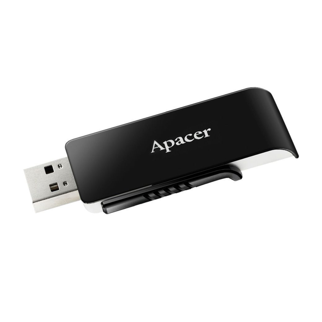 FLASH DRIVE 32 GB (แฟลชไดร์ฟ) APACER AH350 (BLACK)