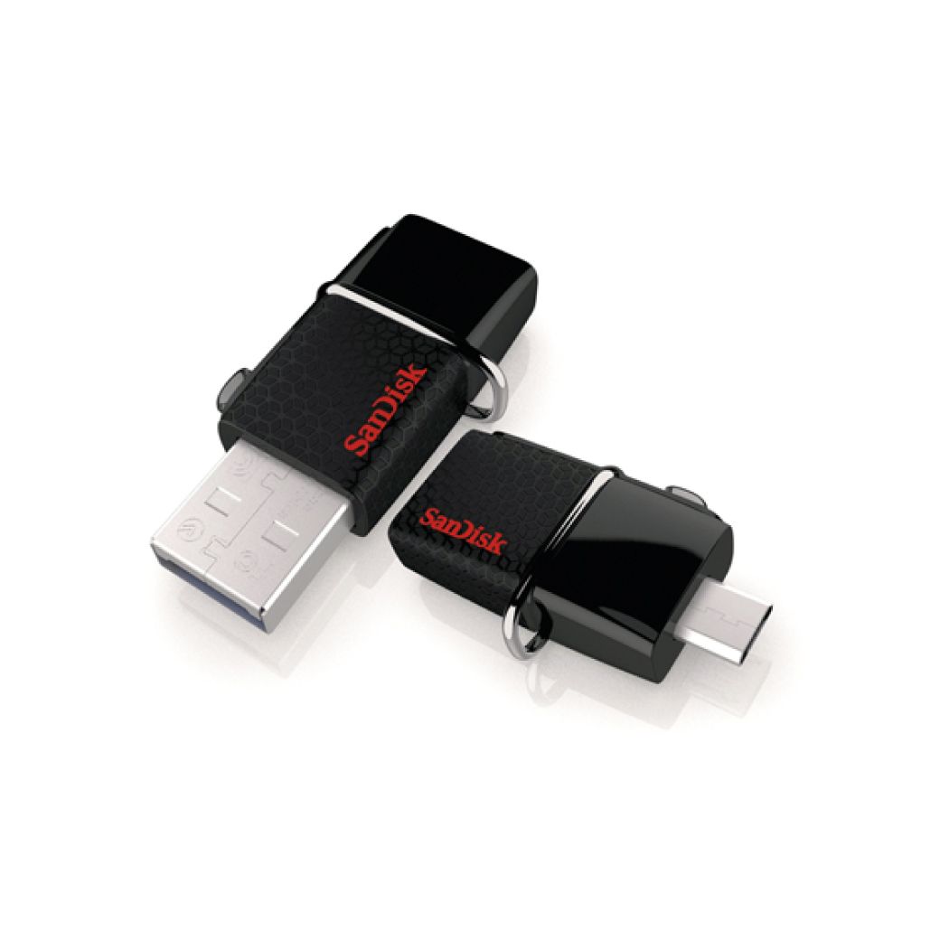 64 GB FLASH DRIVE (แฟลชไดร์ฟ) SANDISK ULTRA DUAL USB DRIVE 3.0 (SDDD2_064G_GAM46)