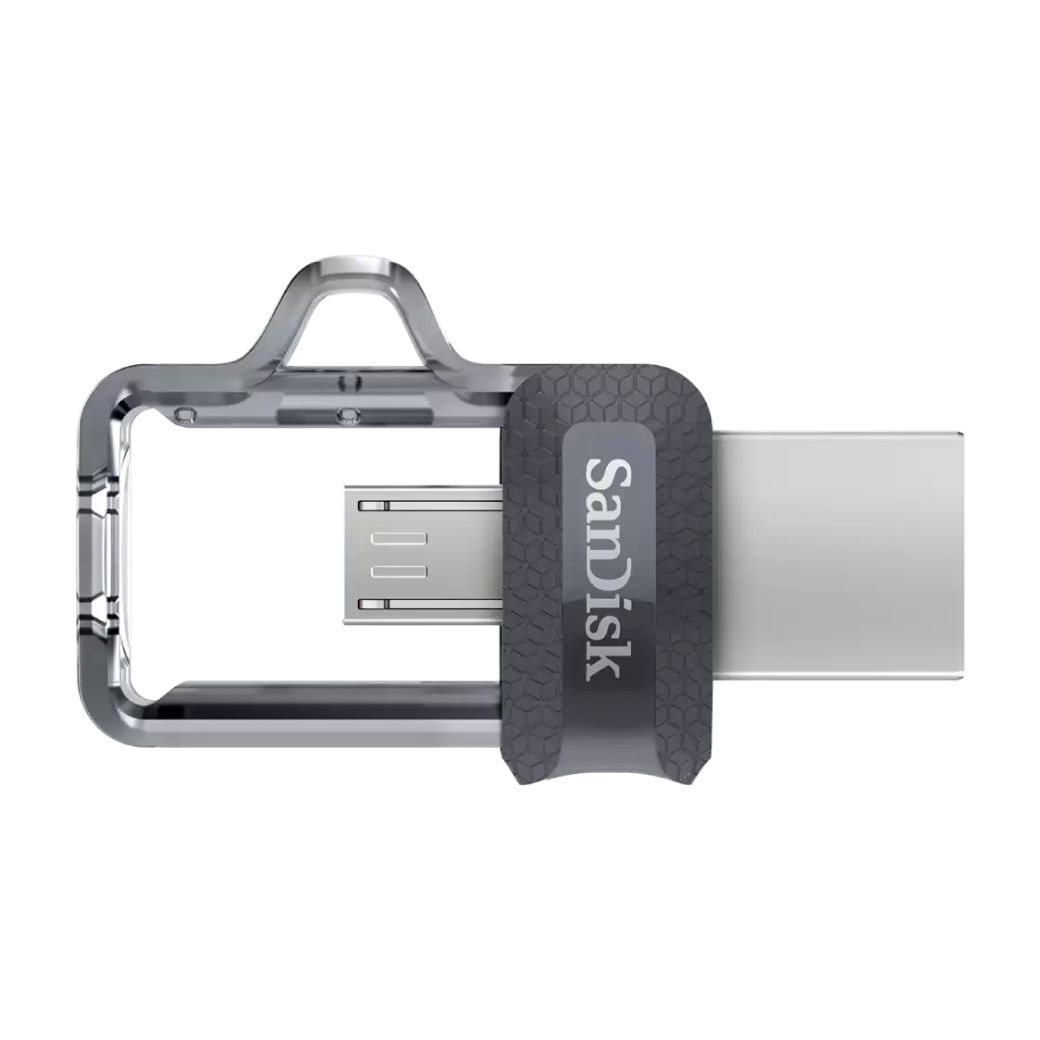 16 GB FLASH DRIVE (แฟลชไดร์ฟ) SANDISK ULTRA DUAL M3.0 (SDDD3_016G_G46)
