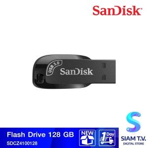 FLASH DRIVE 128 GB (แฟลชไดร์ฟ) SANDISK ULTRA SHIFT USB 3.2 GEN 1 (BLACK)