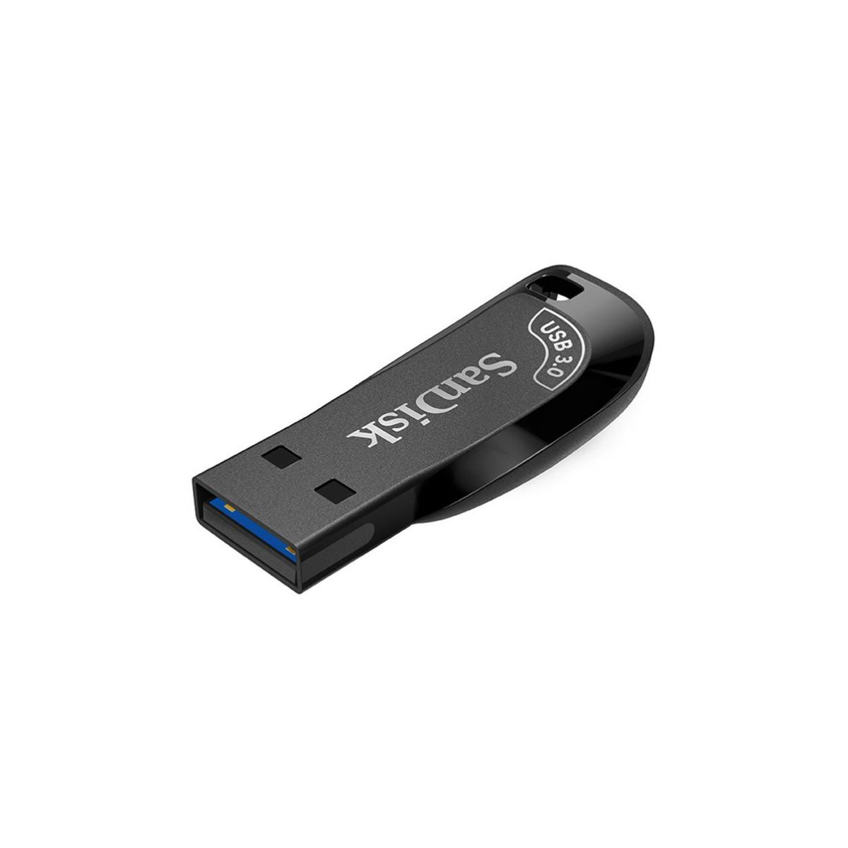 FLASH DRIVE 128 GB (แฟลชไดร์ฟ) SANDISK ULTRA SHIFT USB 3.2 GEN 1 (BLACK)