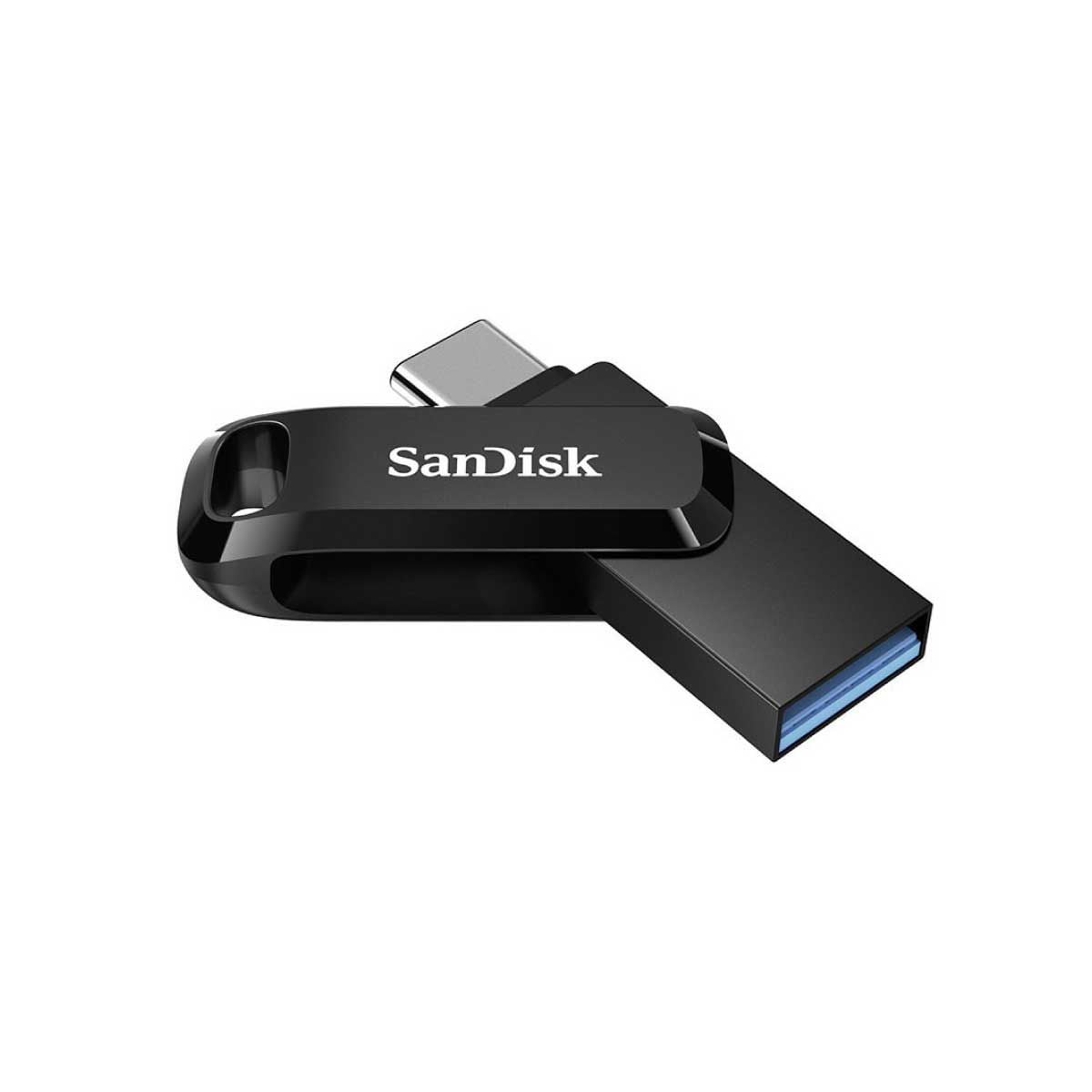 FLASH DRIVE 64 GB (แฟลชไดร์ฟ) SANDISK ULTRA DUAL DRIVE GO USB TYPE-C (SDDDC3-064G-G46)