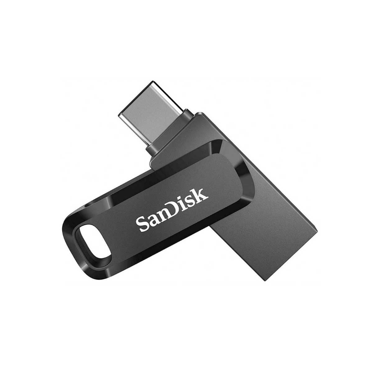 FLASH DRIVE 256 GB (แฟลชไดร์ฟ) SANDISK ULTRA DUAL DRIVE GO USB TYPE-C (SDDDC3-256G-G46)