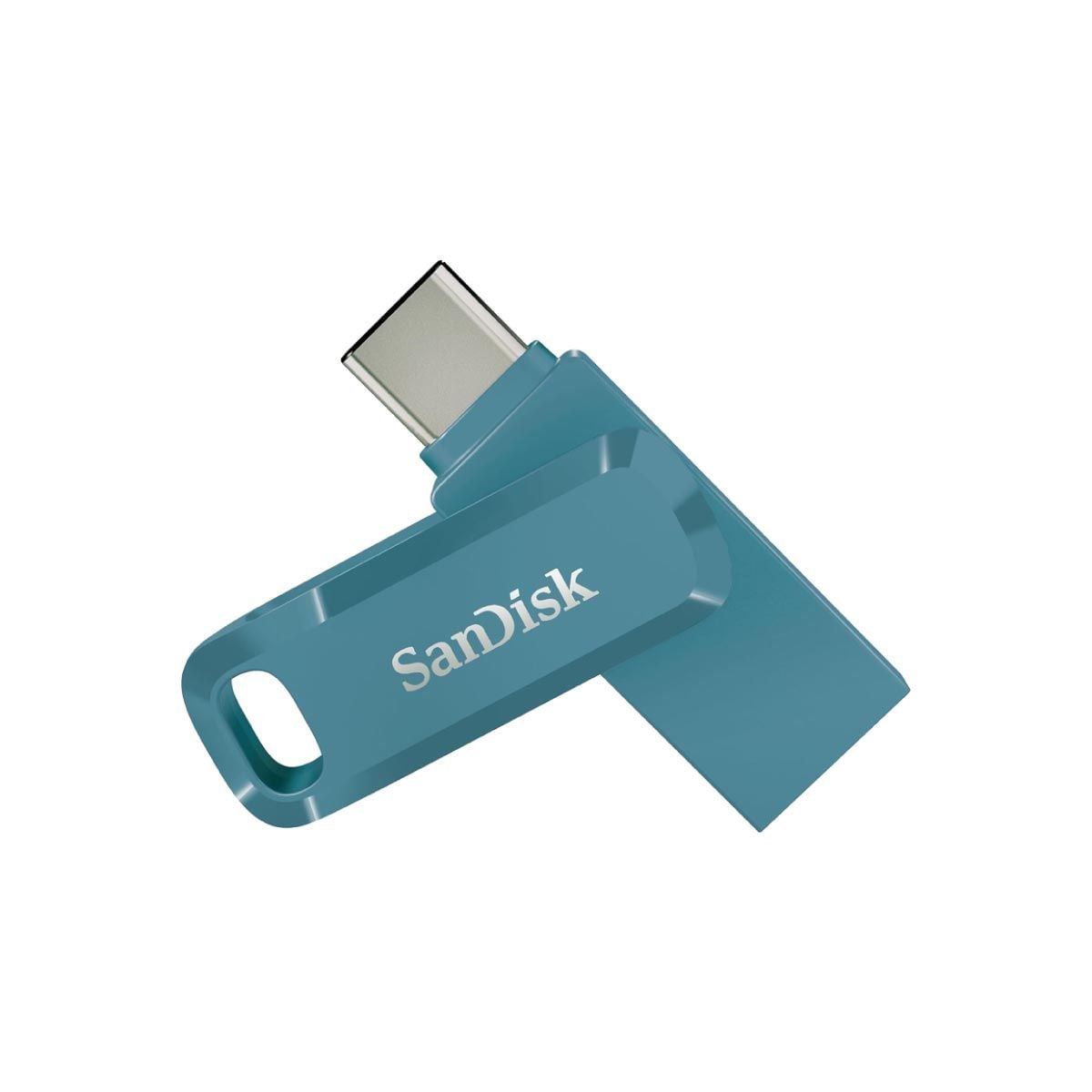 64 GB FLASH DRIVE (แฟลชไดร์ฟ) SANDISK ULTRA DUAL DRIVE GO USB TYPE-C (USB-C & USB-A)