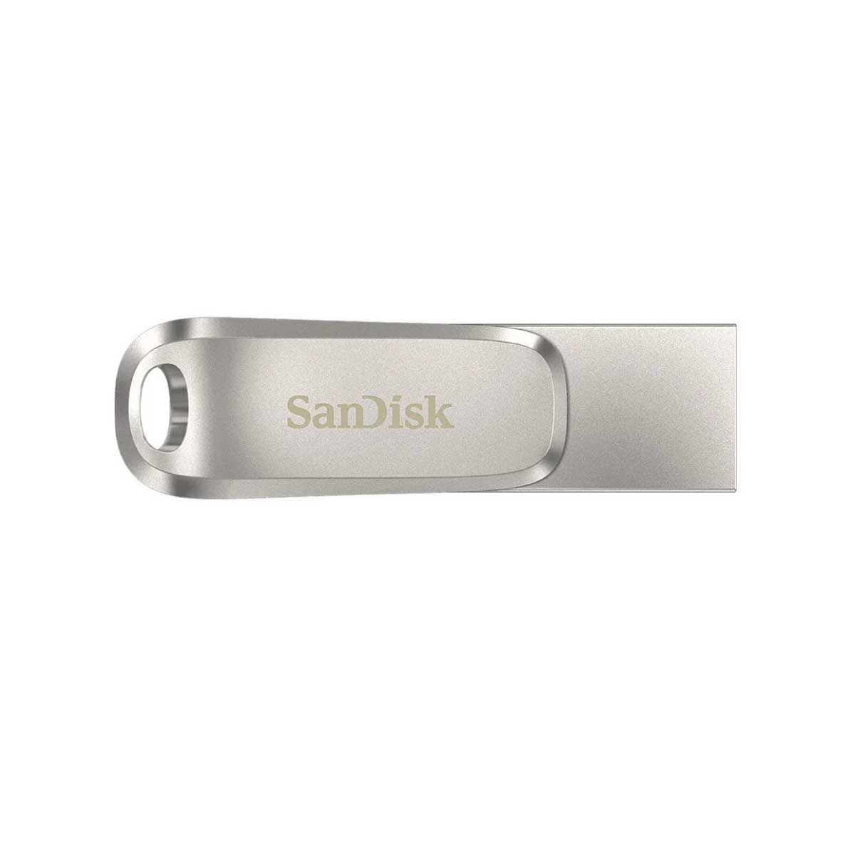FLASH DRIVE (แฟลชไดร์ฟ) SANDISK DUAL 128 GB USB 3.1 TYPE-C (SDDDC4-128G-G46)