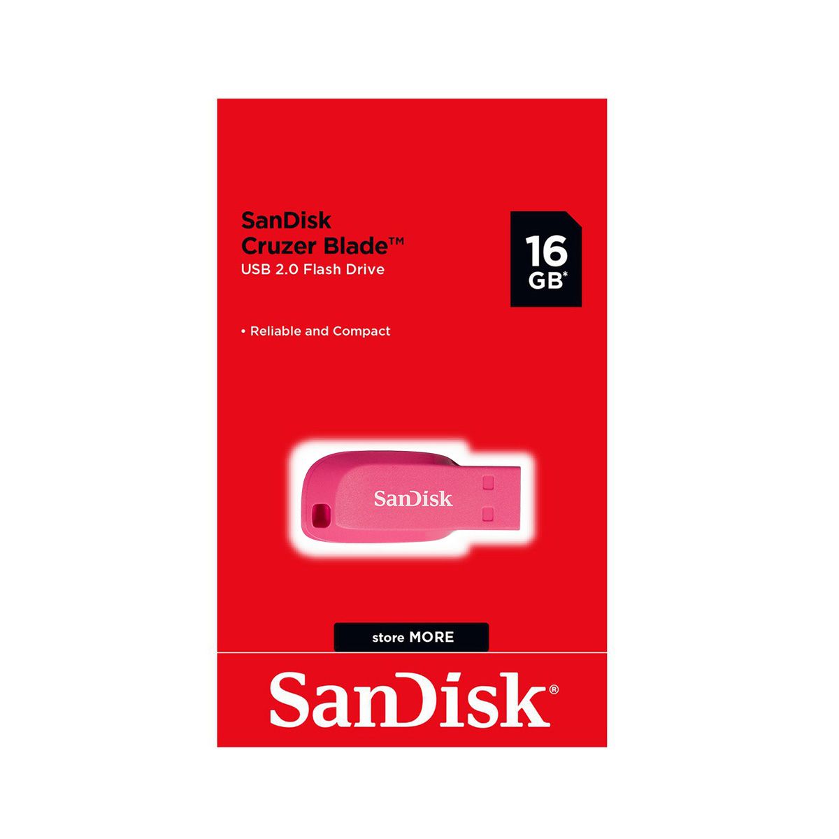 SANDISK Cruzer Blade Flash Drive 32GB (SDCZ50-032G-B35) แฟลชไดร์ฟ