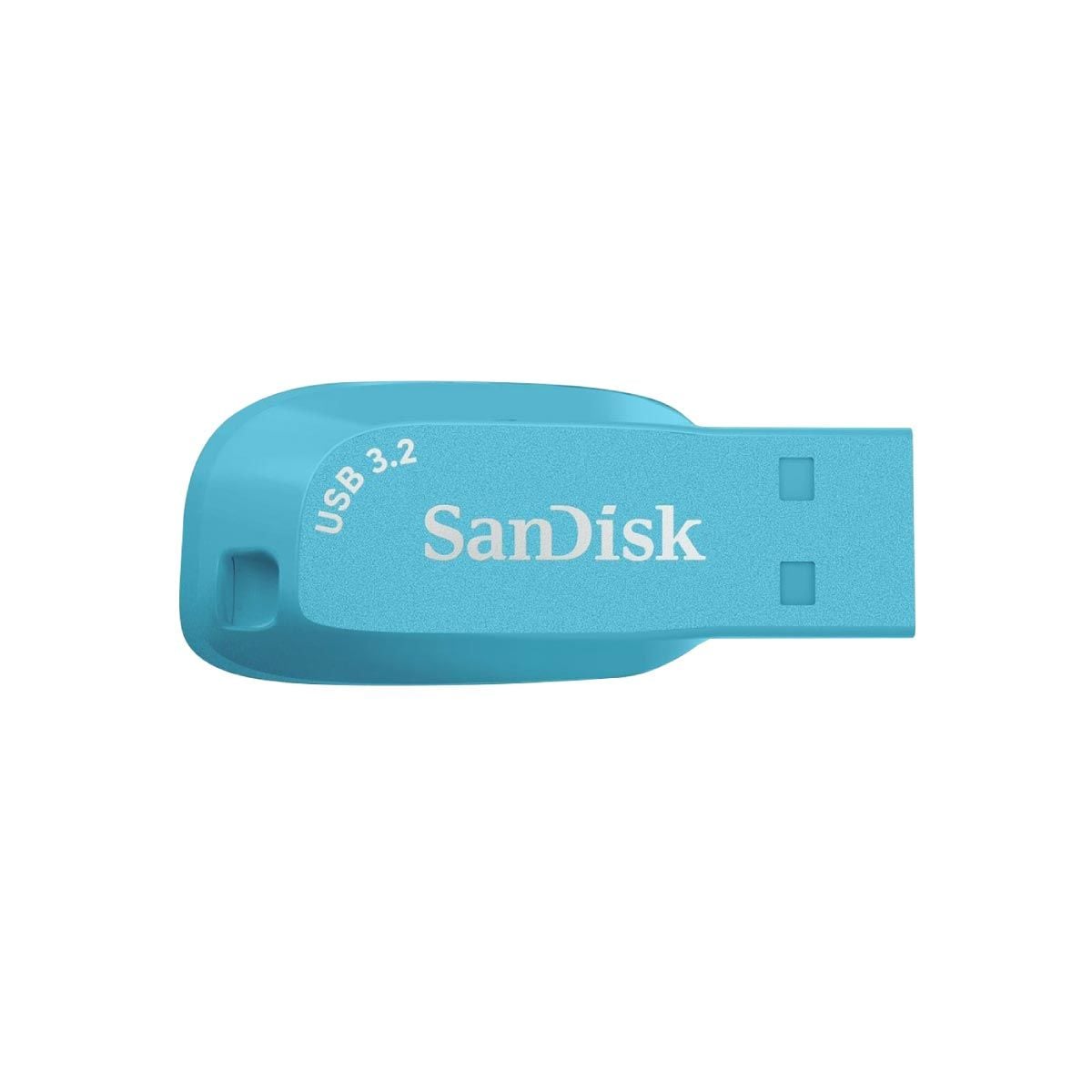 FLASH DRIVE 128 GB (แฟลชไดร์ฟ) SANDISK ULTRA SHIFT USB 3.2 GEN 1 (SDCZ410-128G-G46BB) (BLUE)