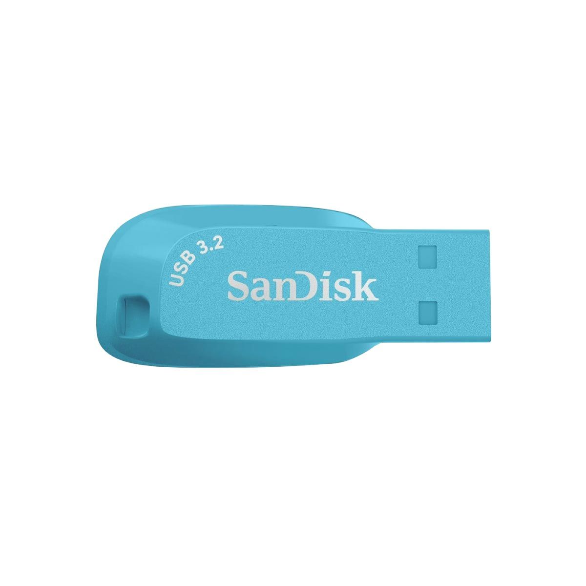 FLASH DRIVE 32 GB (แฟลชไดร์ฟ) SANDISK ULTRA SHIFT USB 3.2 GEN 1 (SDCZ410-032G-G46BB) (BACHELOR BUTTON - BLUE)