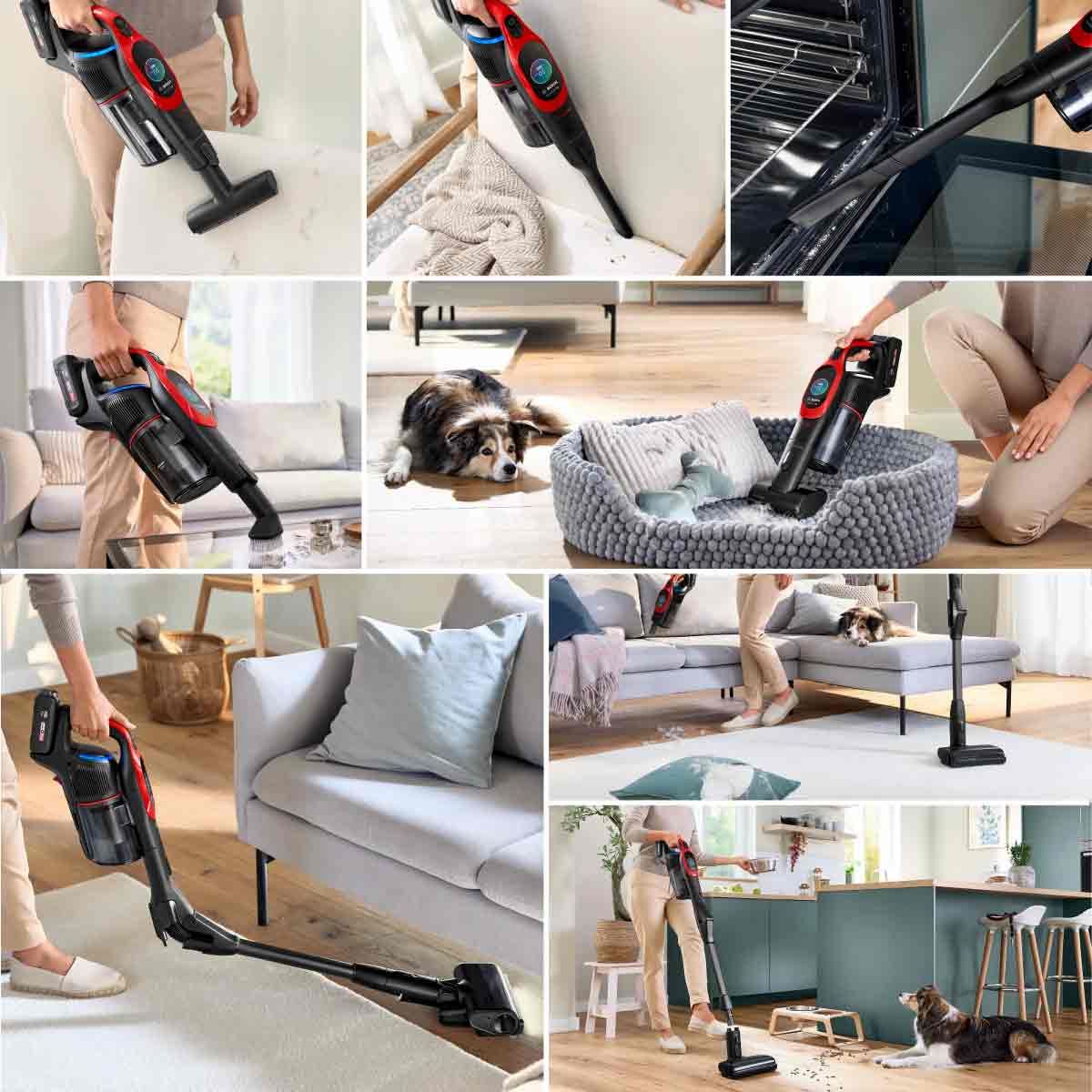 BOSCH  เครื่องดูดฝุ่นมือจับUnlimited10 ProAnimal รุ่น  BCS1041PET