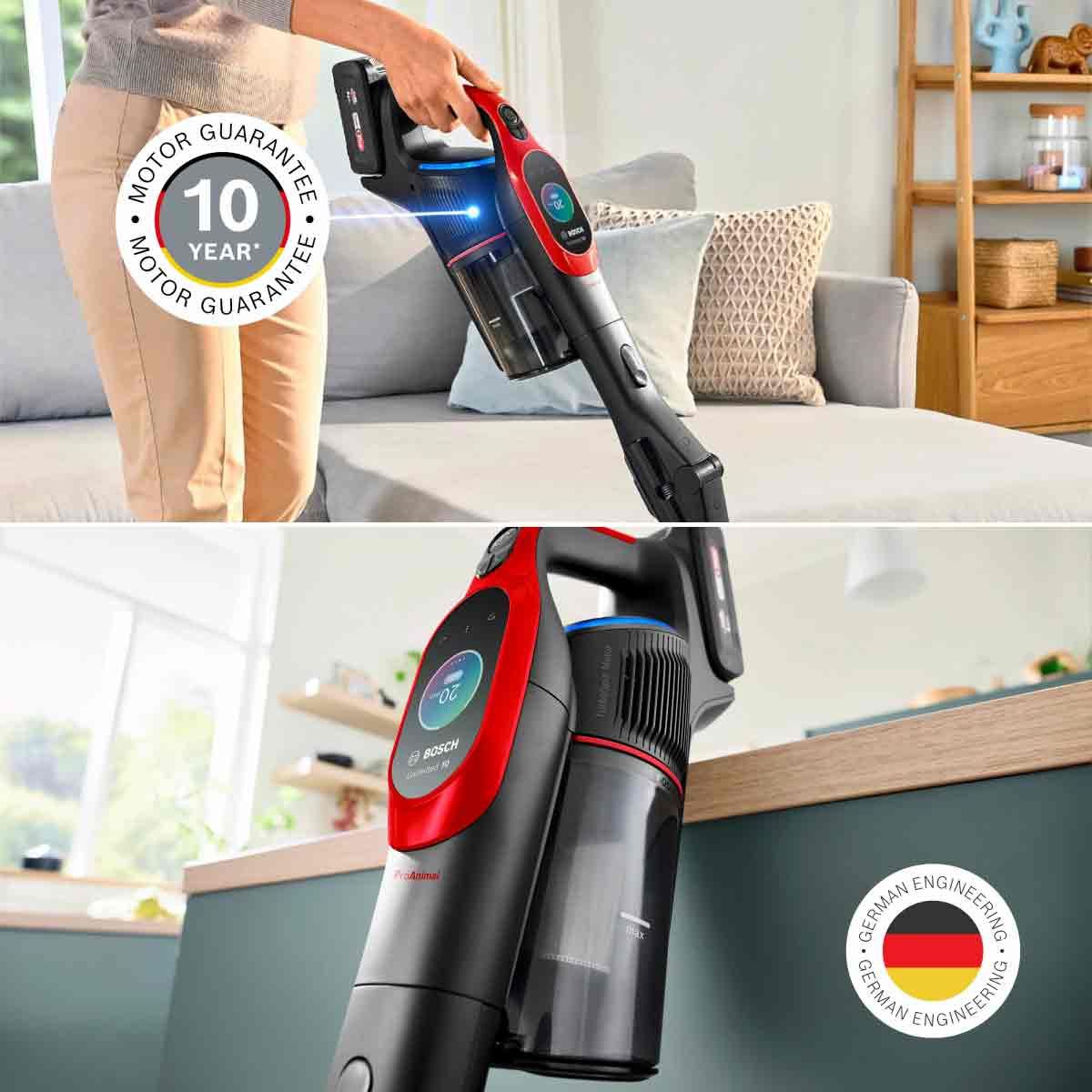 BOSCH  เครื่องดูดฝุ่นมือจับUnlimited10 ProAnimal รุ่น  BCS1041PET