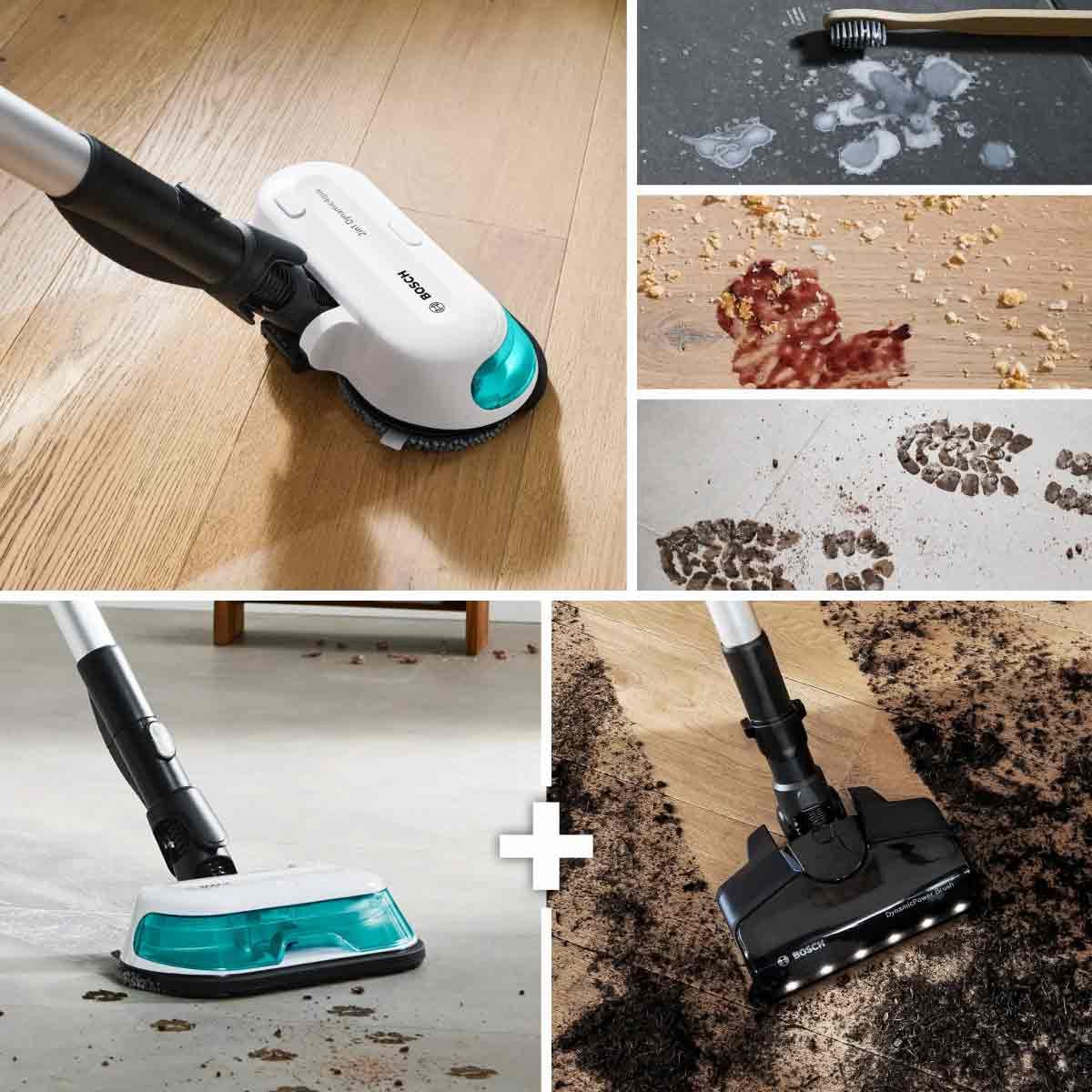 BOSCH เครื่องดูดฝุ่นด้ามจับพร้อมอุปกรณ์ รุ่น Unlimited7