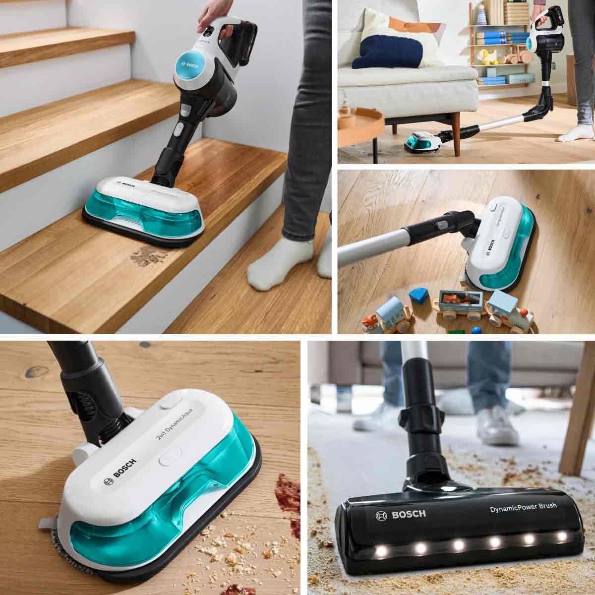 BOSCH เครื่องดูดฝุ่นด้ามจับพร้อมอุปกรณ์ รุ่น Unlimited7