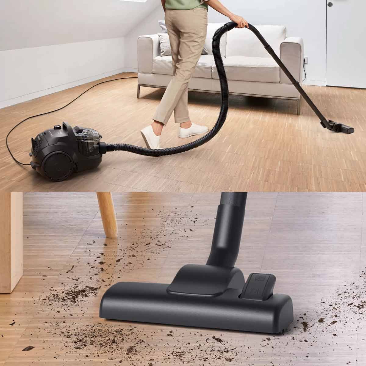 Bosch  เครื่องดูดฝุ่น2ลิตร 2000W สีดำ รุ่นBGC21X200
