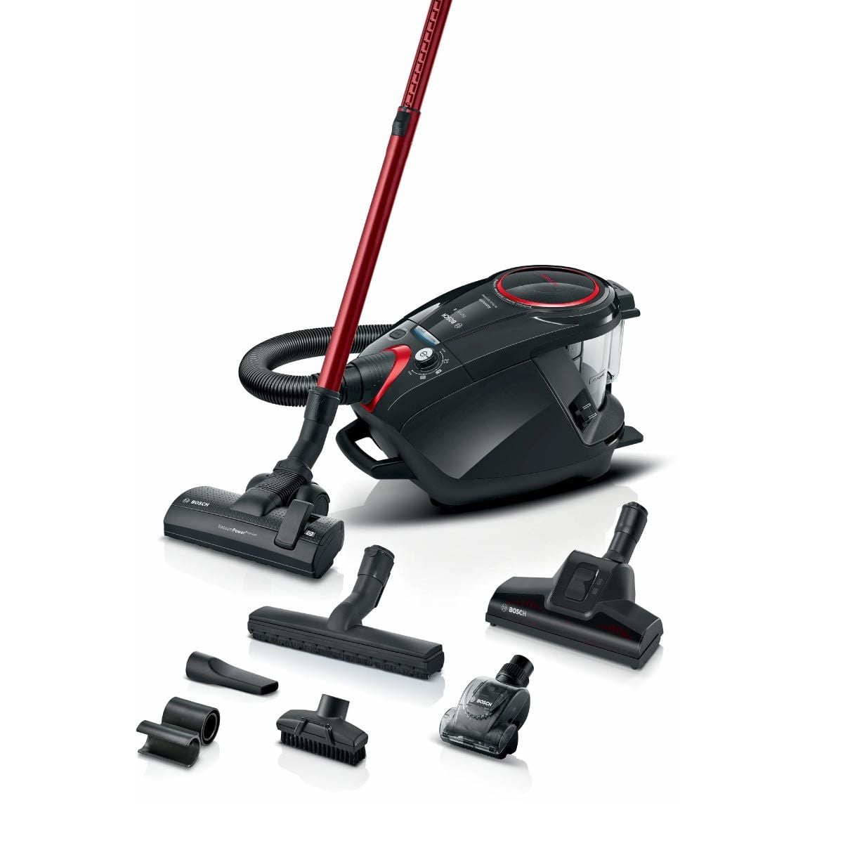 BOSCH เครื่องดูดฝุ่น 800W Series8 สีดำ รุ่น BGS7POW2
