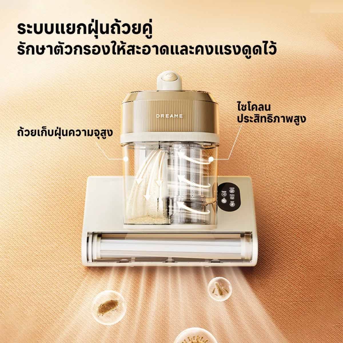 DREAME เครื่องดูดไรฝุ่นDREAME แรงดูด14500Pa รุ่นS10