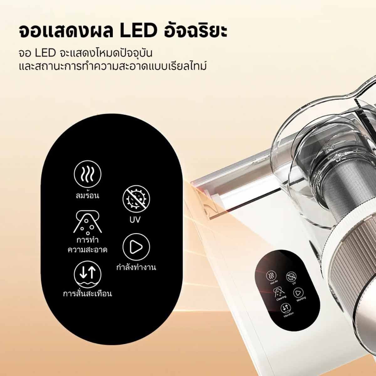 DREAME เครื่องดูดไรฝุ่นDREAME แรงดูด14500Pa รุ่นS10